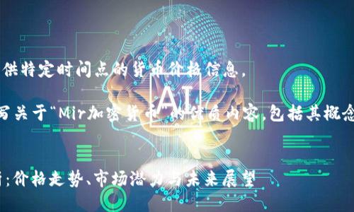 抱歉，我无法为您提供特定时间点的货币价格信息。

但我可以帮助您撰写关于“Mir加密货币”的优质内容，包括其概念、特点、市场趋势等。


Mir加密货币全解析：价格走势、市场潜力与未来展望